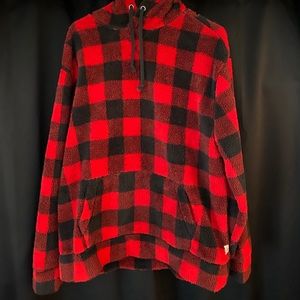 Express Plaid Hooded Flannel